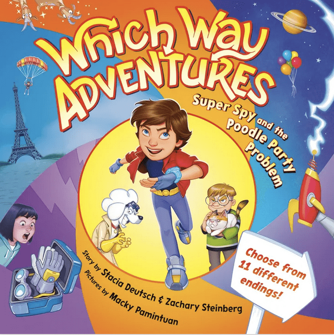 Book cover for which way adventures.